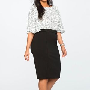 Eloquii 9 to 5 Stretch Pencil Skirt